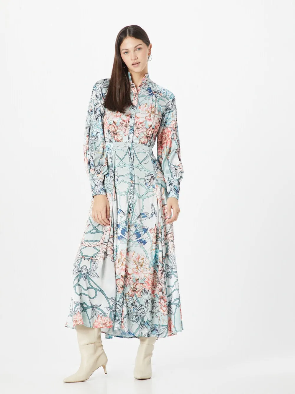 Karen Millen dress, pastel green
