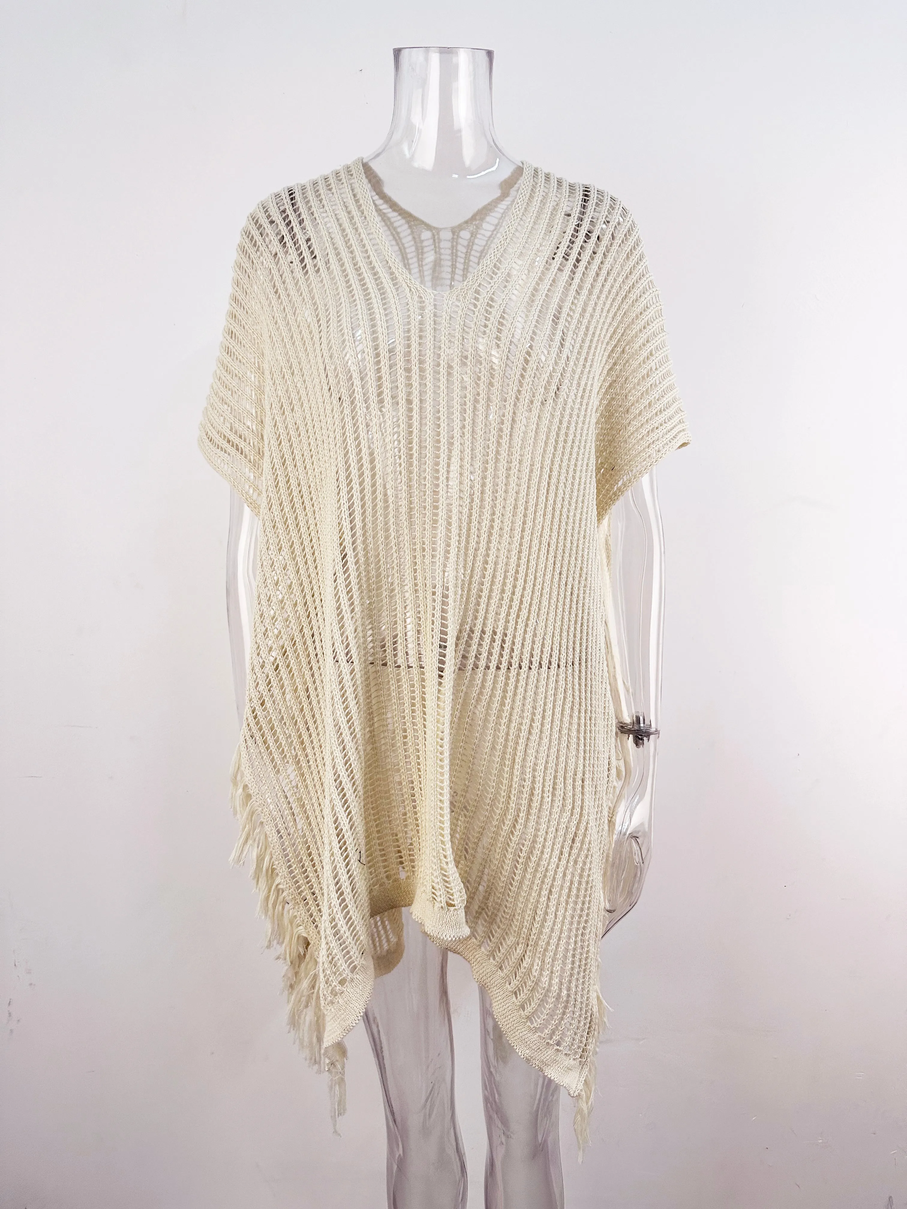 'Kenzie' Crochet Beach coverup #172280