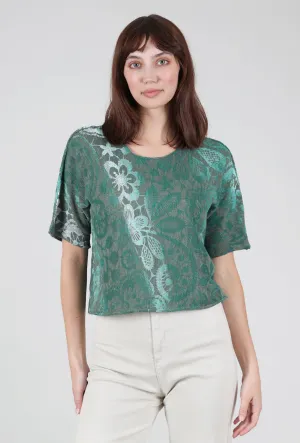 Louie Ombre Lace Sweater, Sage