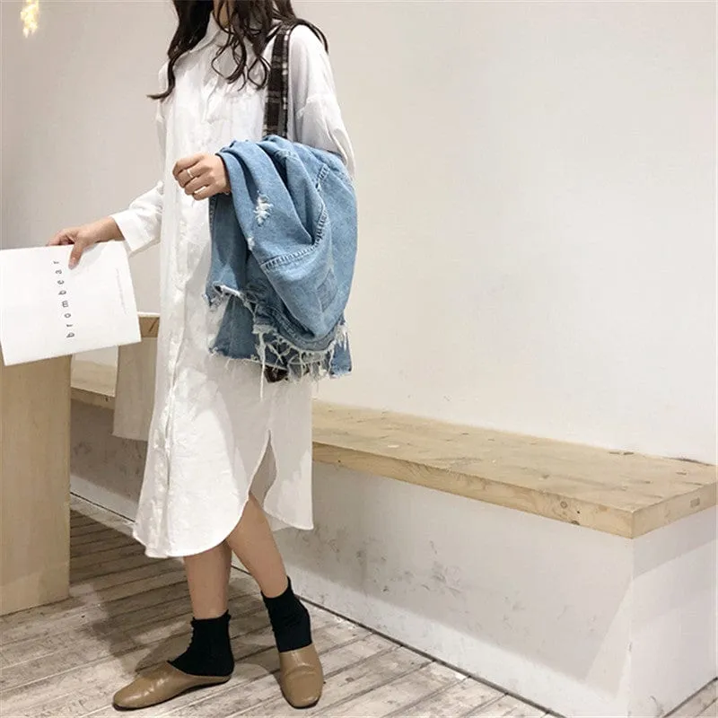 Madison Oversized Boyfriend Shirt Dress