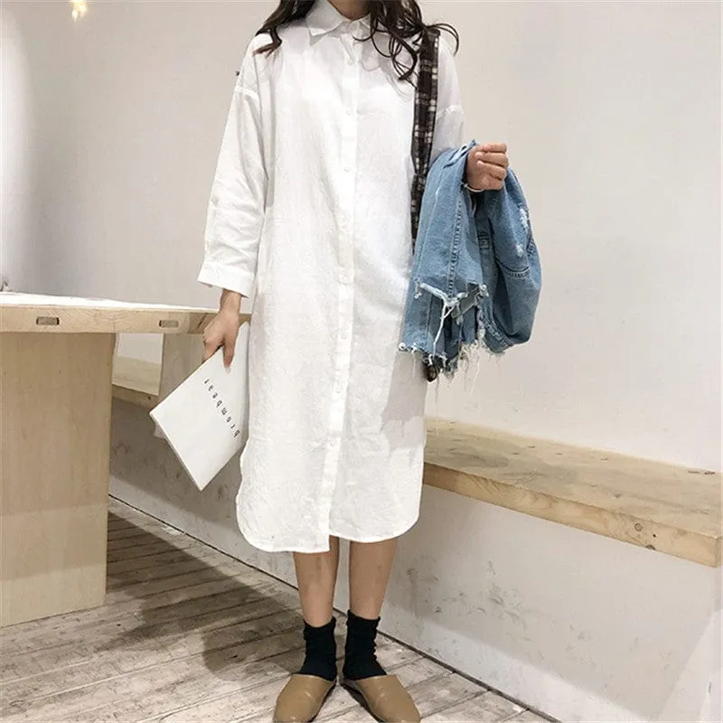 Madison Oversized Boyfriend Shirt Dress