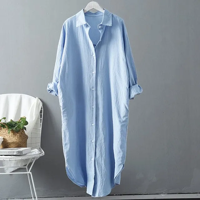Madison Oversized Boyfriend Shirt Dress