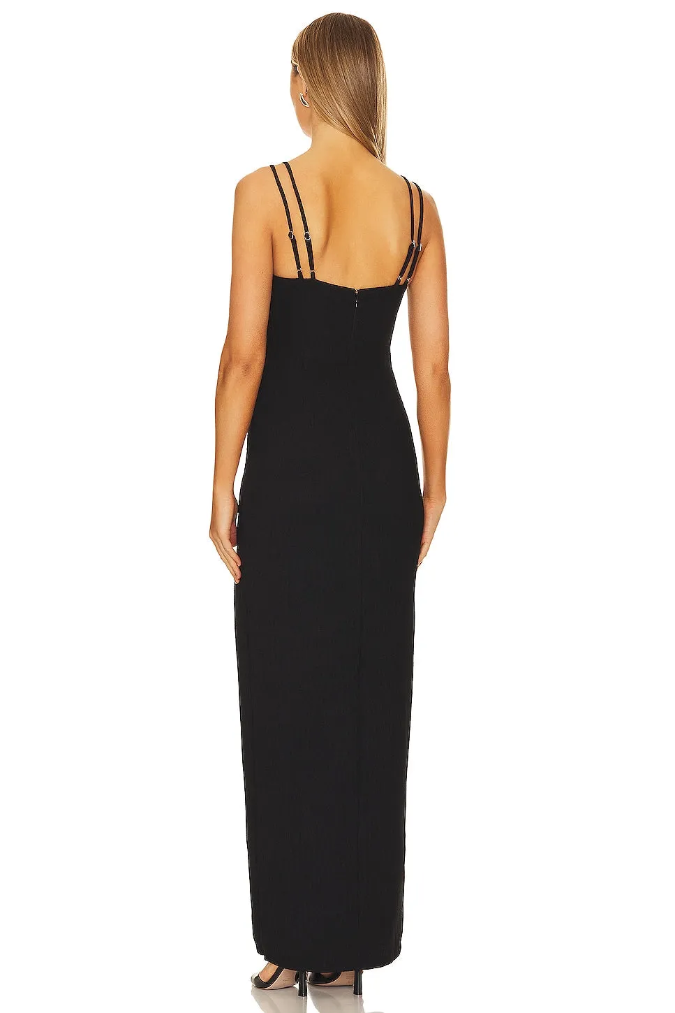 Maxi dress NBD Estrella, black