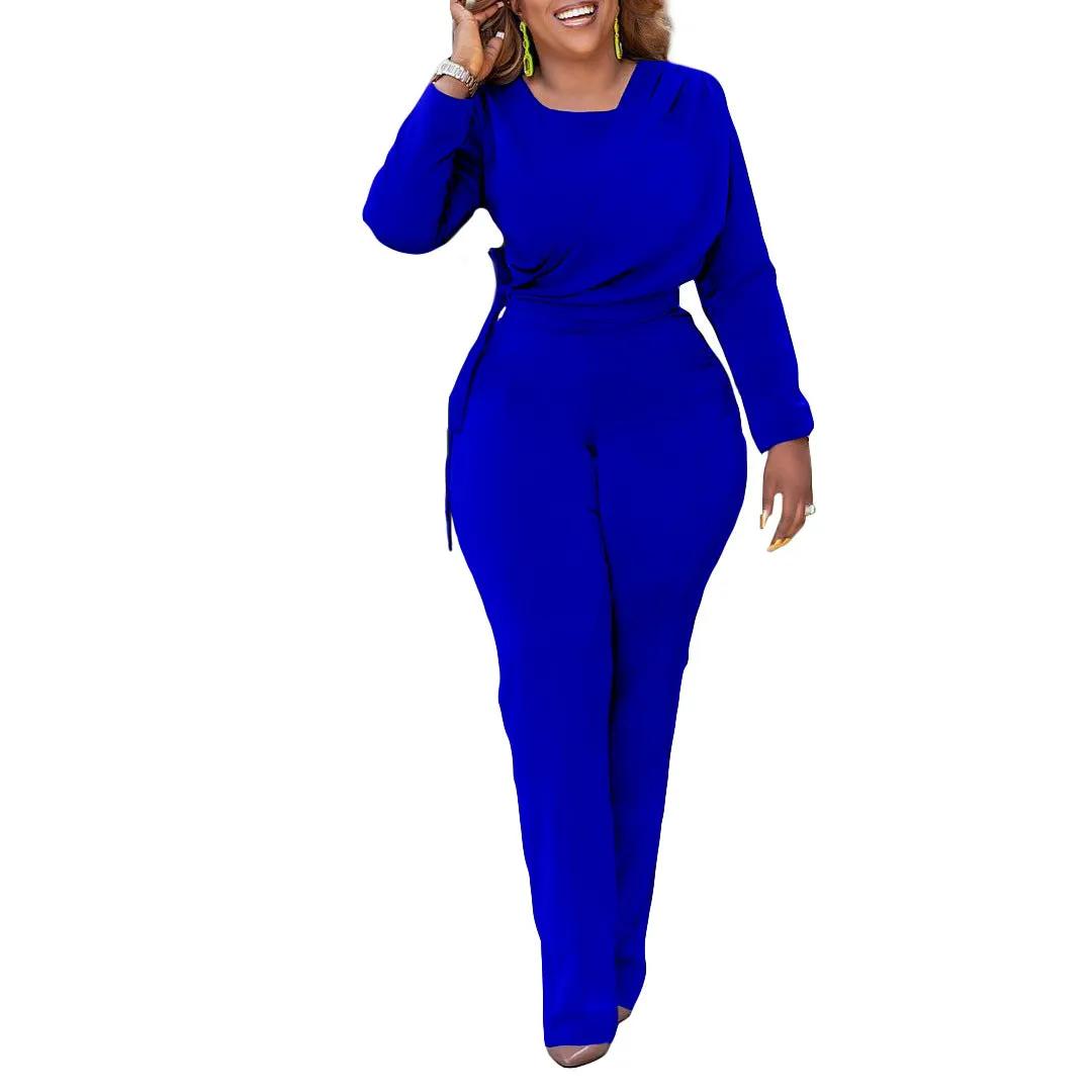 MB FASHION HIGH WAIST WIDE LEG JUMPSUITS MB8502 PRE-ORDER