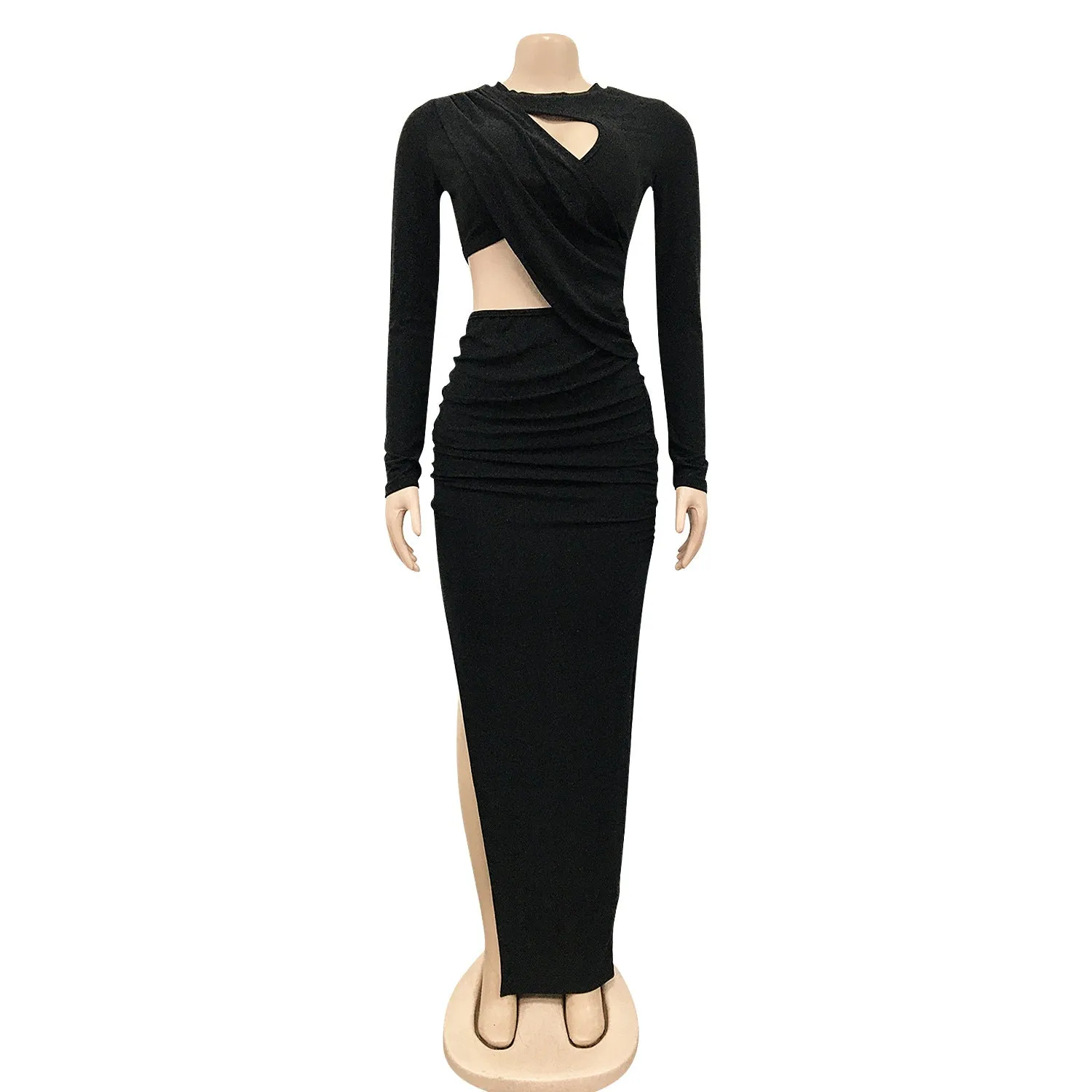MB FASHION SPARKLE GLITTER MAXI DRESS MB5550 PRE-ORDER