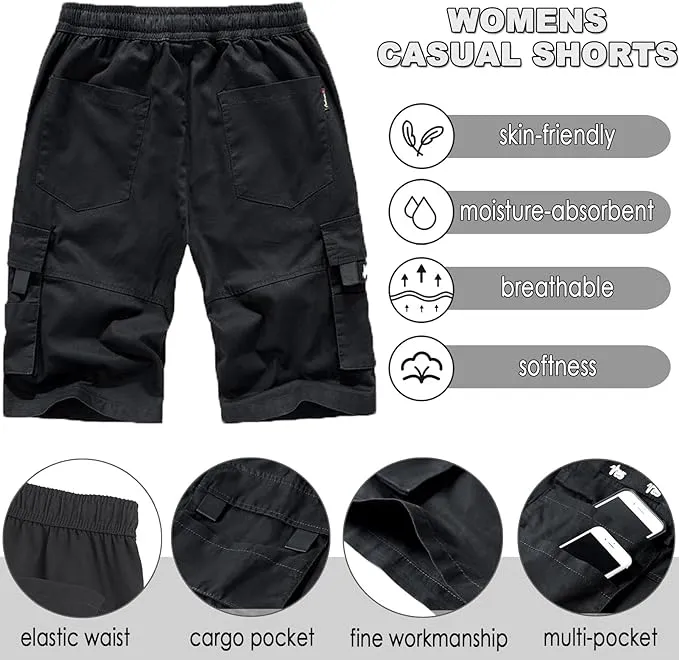 Men's Causal Cargo Pocket Pea Green1 Shorts