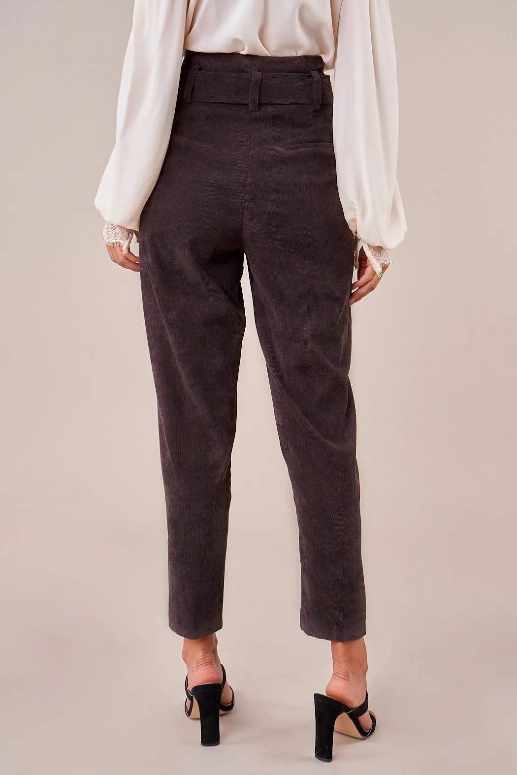 Mickie High Waisted Corduroy Pants