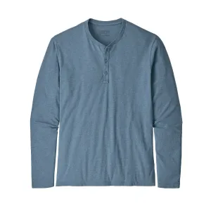 M's Long-Sleeved Organic Cotton Lightweight Henley Pullover