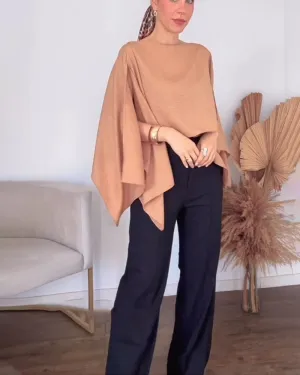 Off-The-Shoulder Solid Color Multi-Way Top