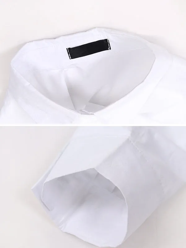 Original Two Pieces Irregularity Vest  Blouse Tops