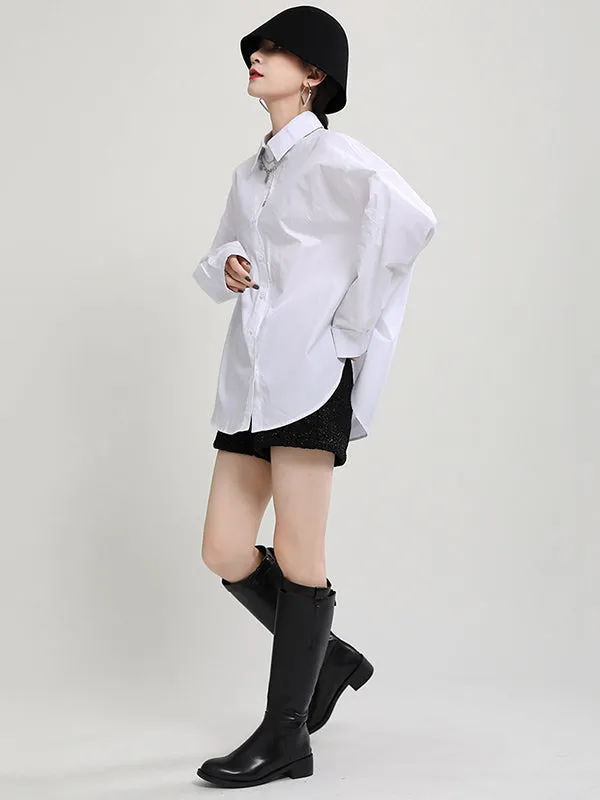 Original Two Pieces Irregularity Vest  Blouse Tops