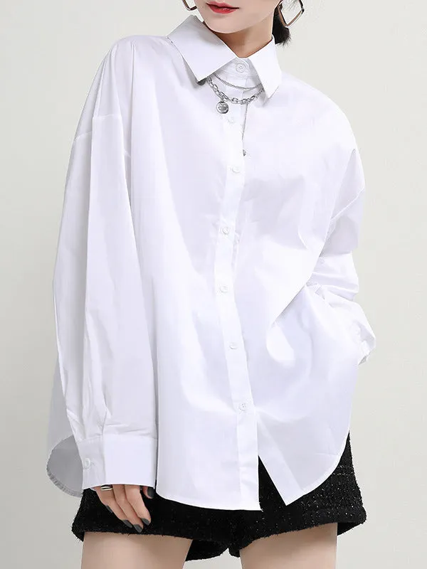 Original Two Pieces Irregularity Vest  Blouse Tops