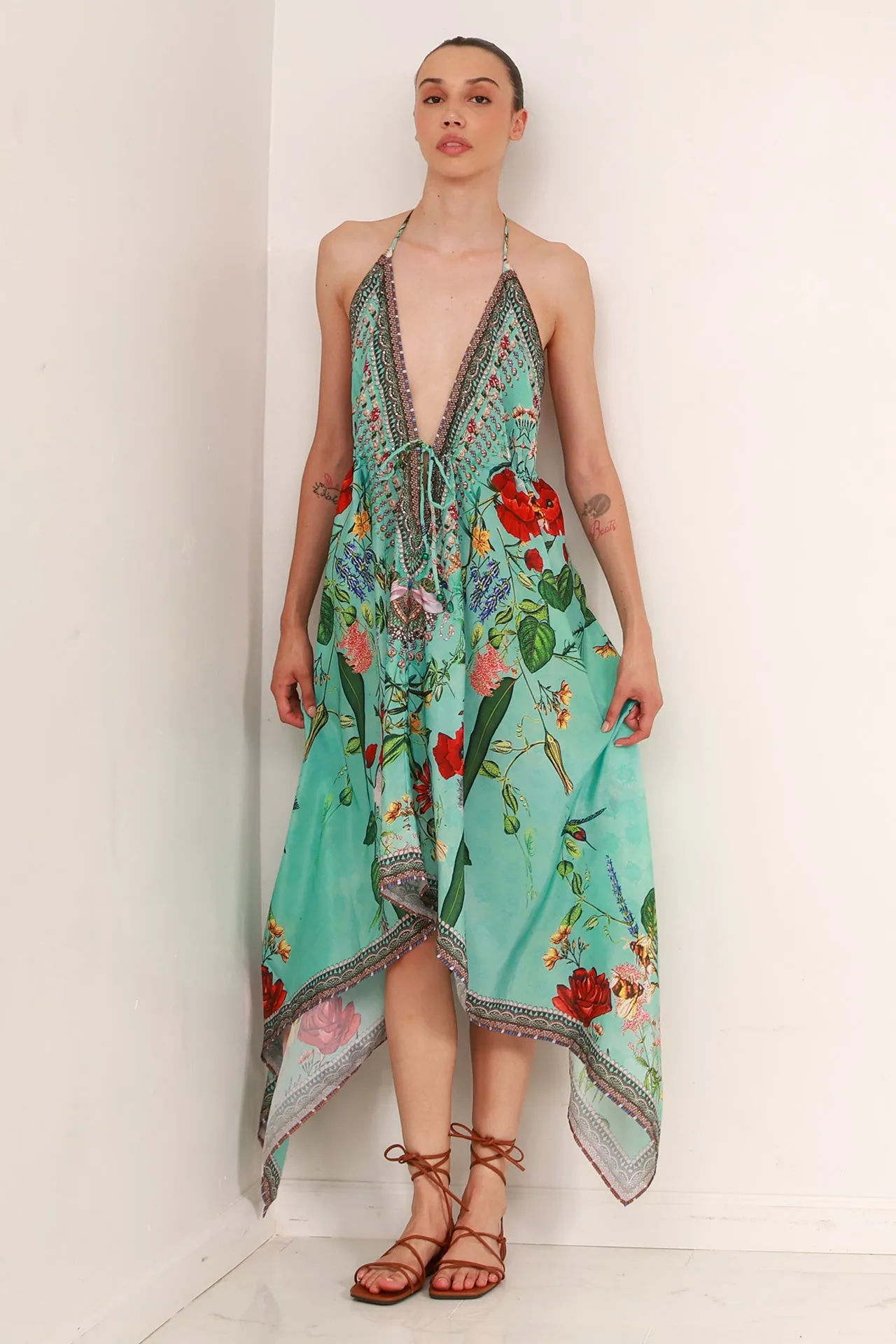 Printed Summer Maxi Dress