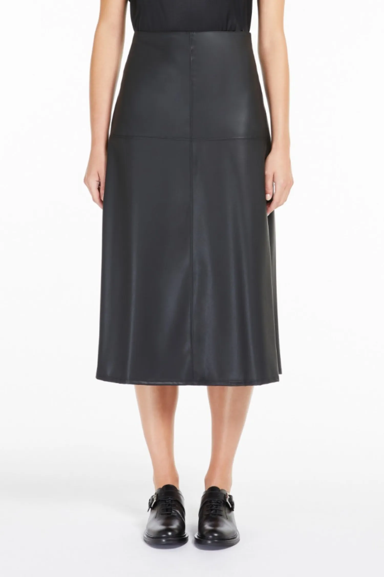 Scilli coated jersey skirt - Max Mara