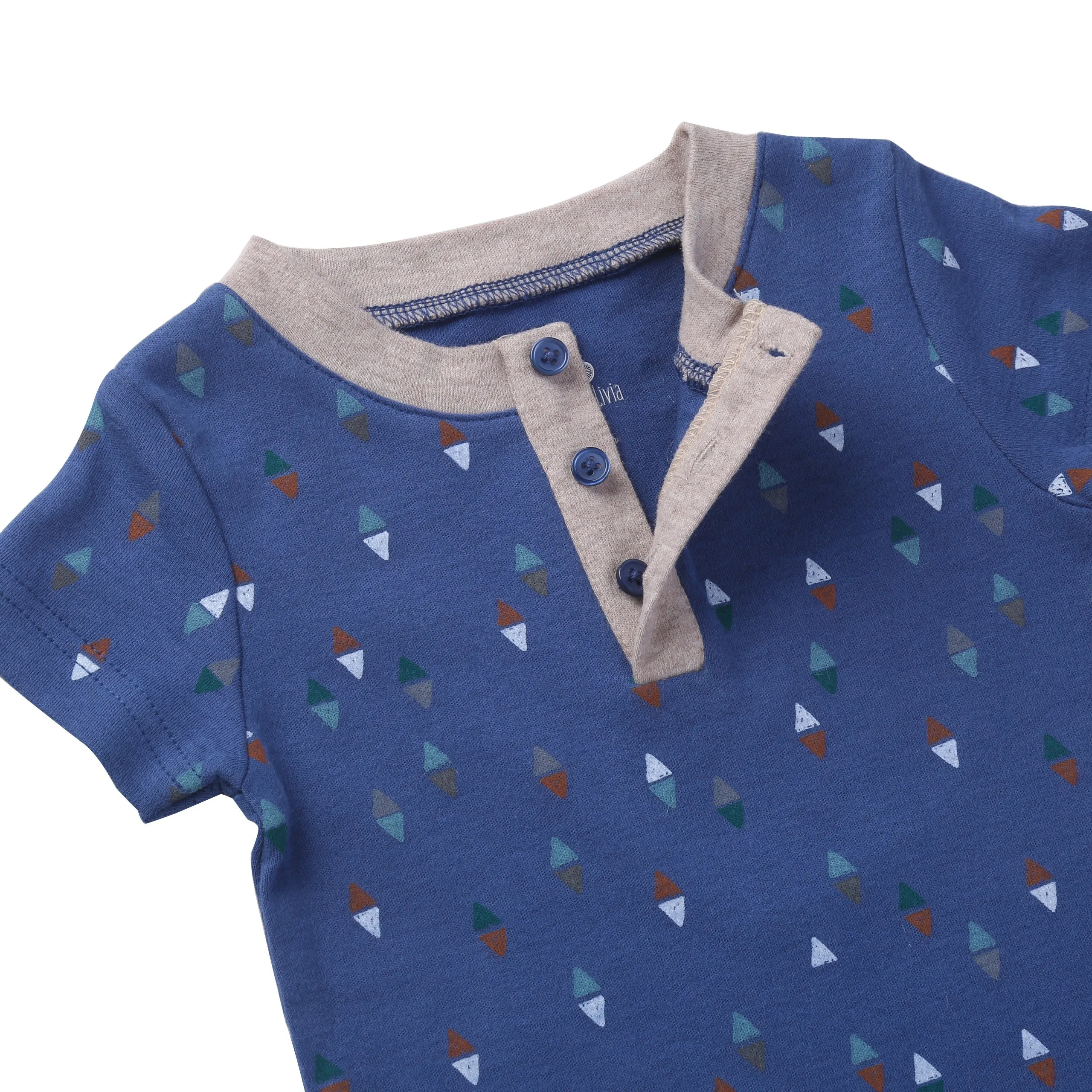 Short Sleeve Baby Romper