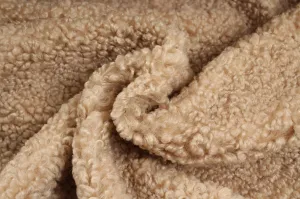 Soft Teddy Fur For Outwear - Boucle - 6 Colors Available