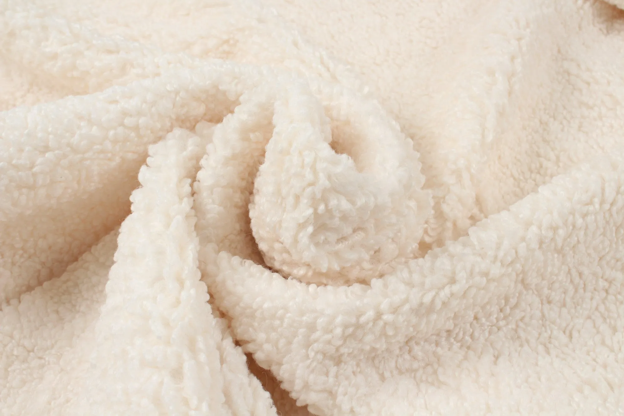 Soft Teddy Fur For Outwear - Boucle - 6 Colors Available
