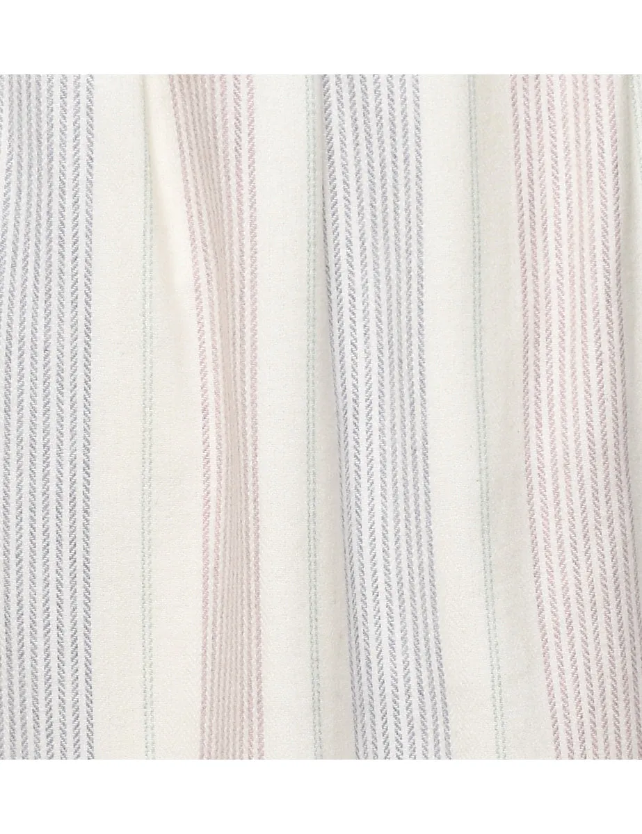 Striped Pencil Skirt - S