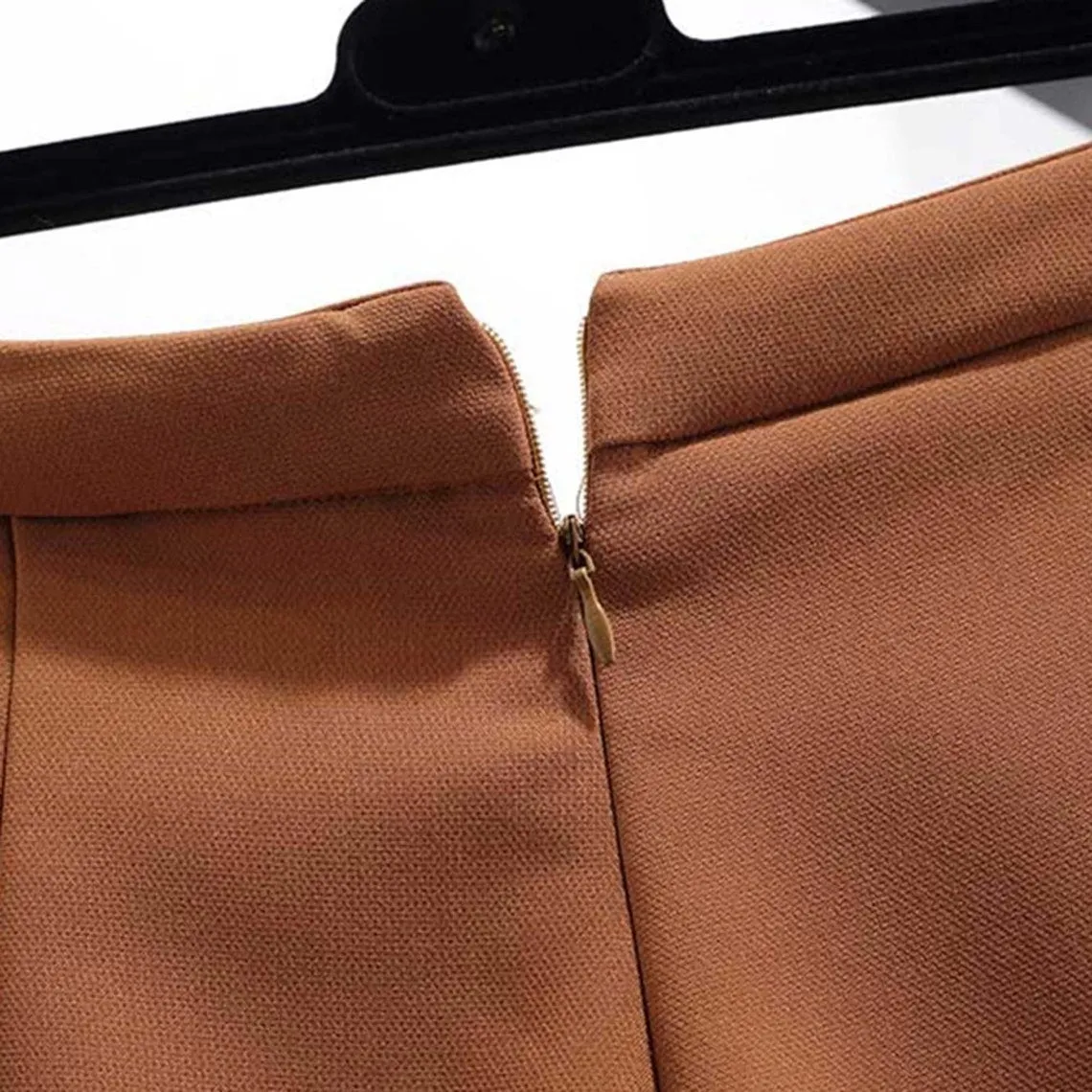 Stylish Single Button Belt Style Wide Leg Shorts