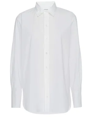 The Oversized Shirt in Blanc
