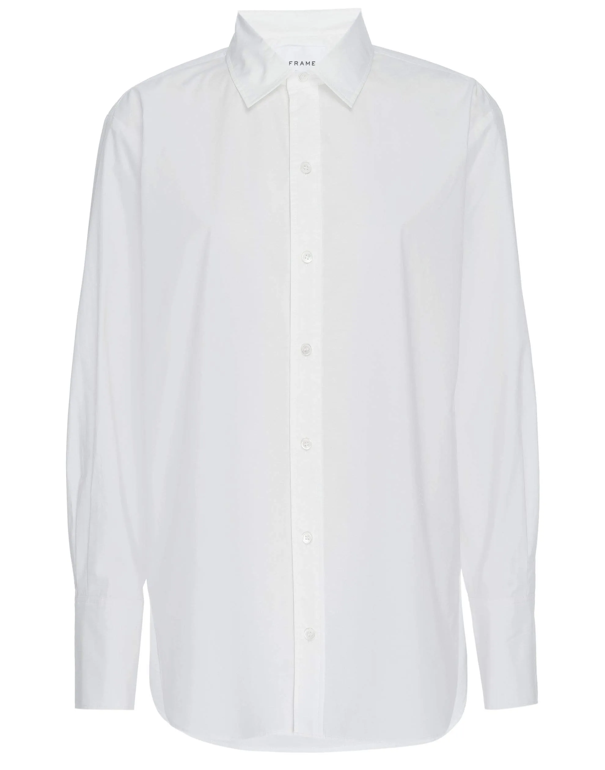 The Oversized Shirt in Blanc