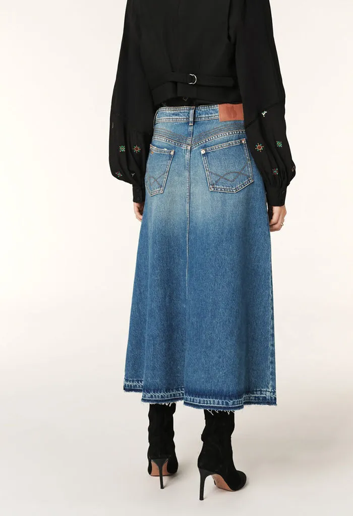 Valentia Skirt - Blue