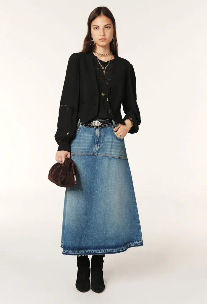 Valentia Skirt - Blue