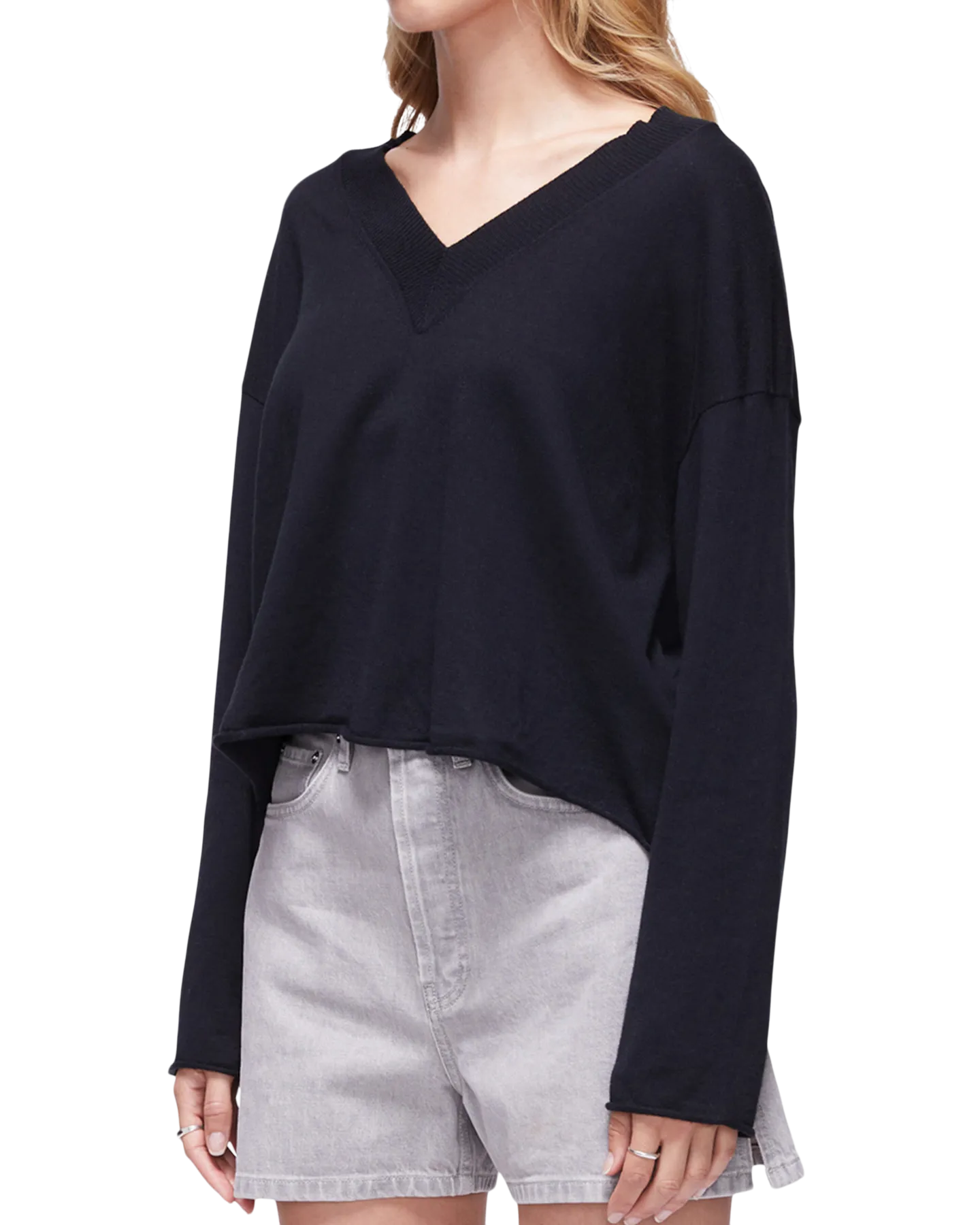 Women's Daily V in Black