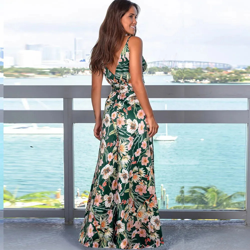 Women's Floral Long Sundress