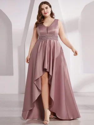Women's Plus Size Asymmetric High Low Cocktail Party Dresses