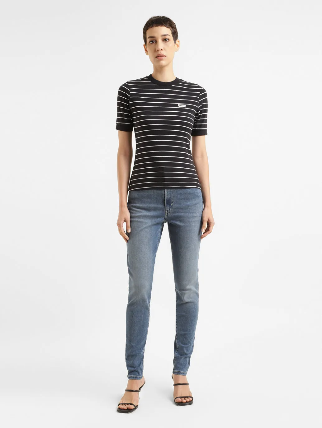 Women's Striped Slim Fit T-shirt