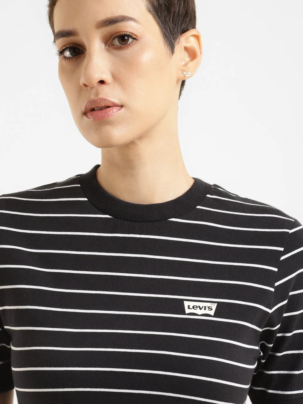 Women's Striped Slim Fit T-shirt