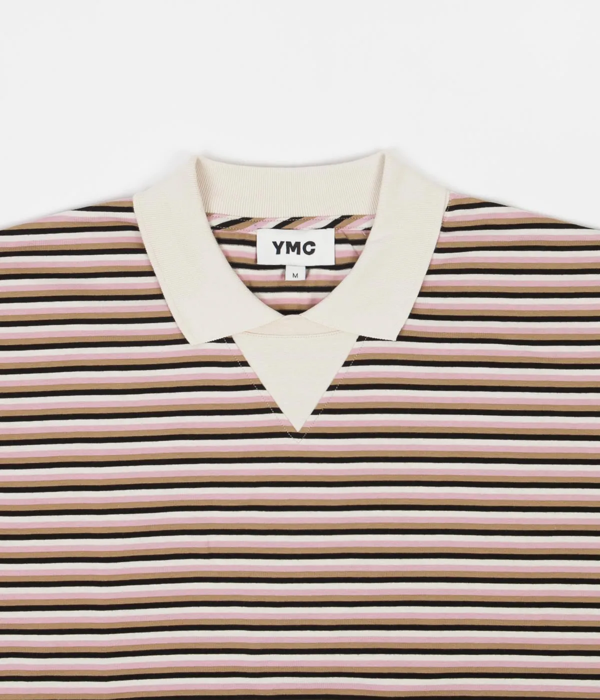 YMC Frat Polo T-Shirt - Multi